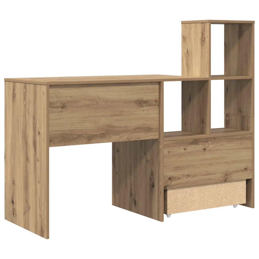 Scrivania con cassetto Rovere artigianale 131,5 x 50 x 106,5 cm 3337272