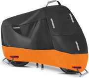 Hoes motociclistica impermeabile 300D per scooter e motorino - Resistente con strisce riflettenti e chiusura a ventosa impermeabile