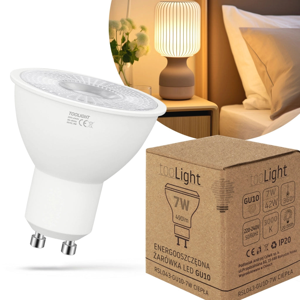 Bulbo Led Rsl043 Gu10 7w Warm