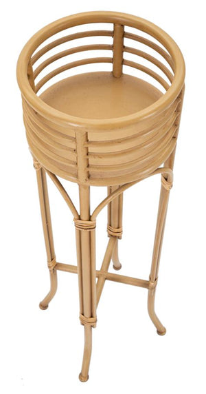 Porta Vaso Panama Stand Ø 30x76 cm in Ferro e Plastica