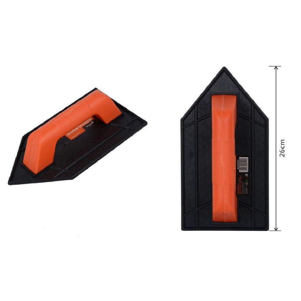 Trade Shop - Cazzuola Con Punta In Plastica Spatola Per Muratore Lavori Stucco Intonaco 90519 -