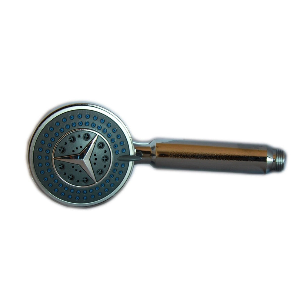 Trade Shop - Doccia Doccetta Soffione Cromato 3 Getti Tubo Flessibile 1.5mt Supporto Muro -