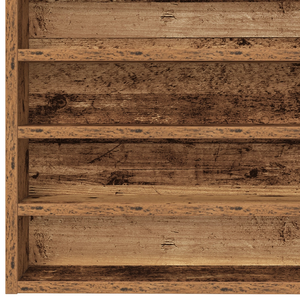Mobile Da Muro  In Legno Invecchiato