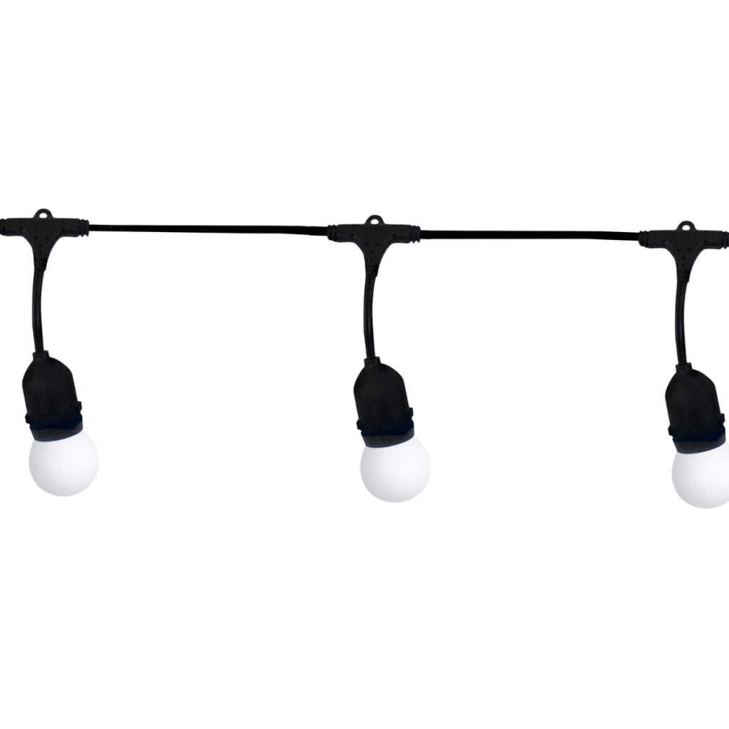 Girlanda esterna Polux PARTY 5,6m 10xE27 3000K IP44