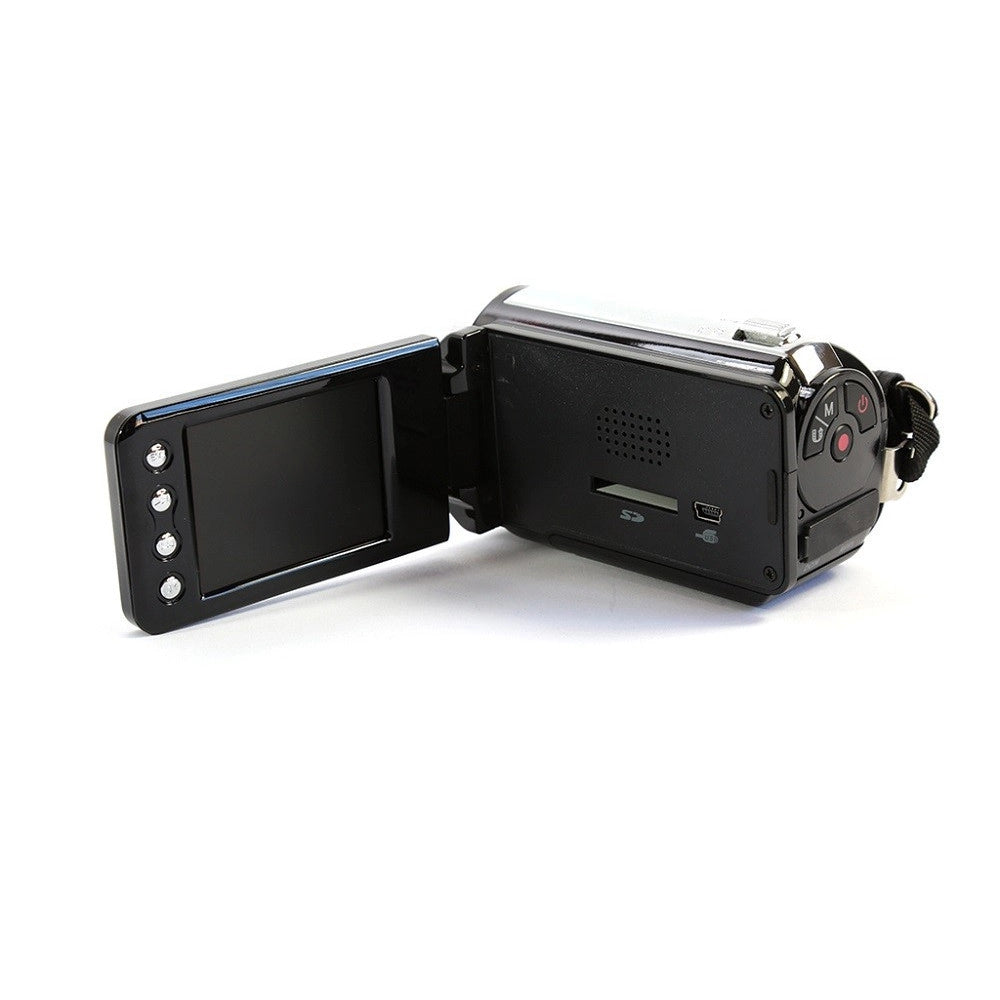 Trade Shop - Videocamera Digitale Hd Foto Video Hd Lcd 2.4" 720p 12 Mpx Sensore Cmos Sd -