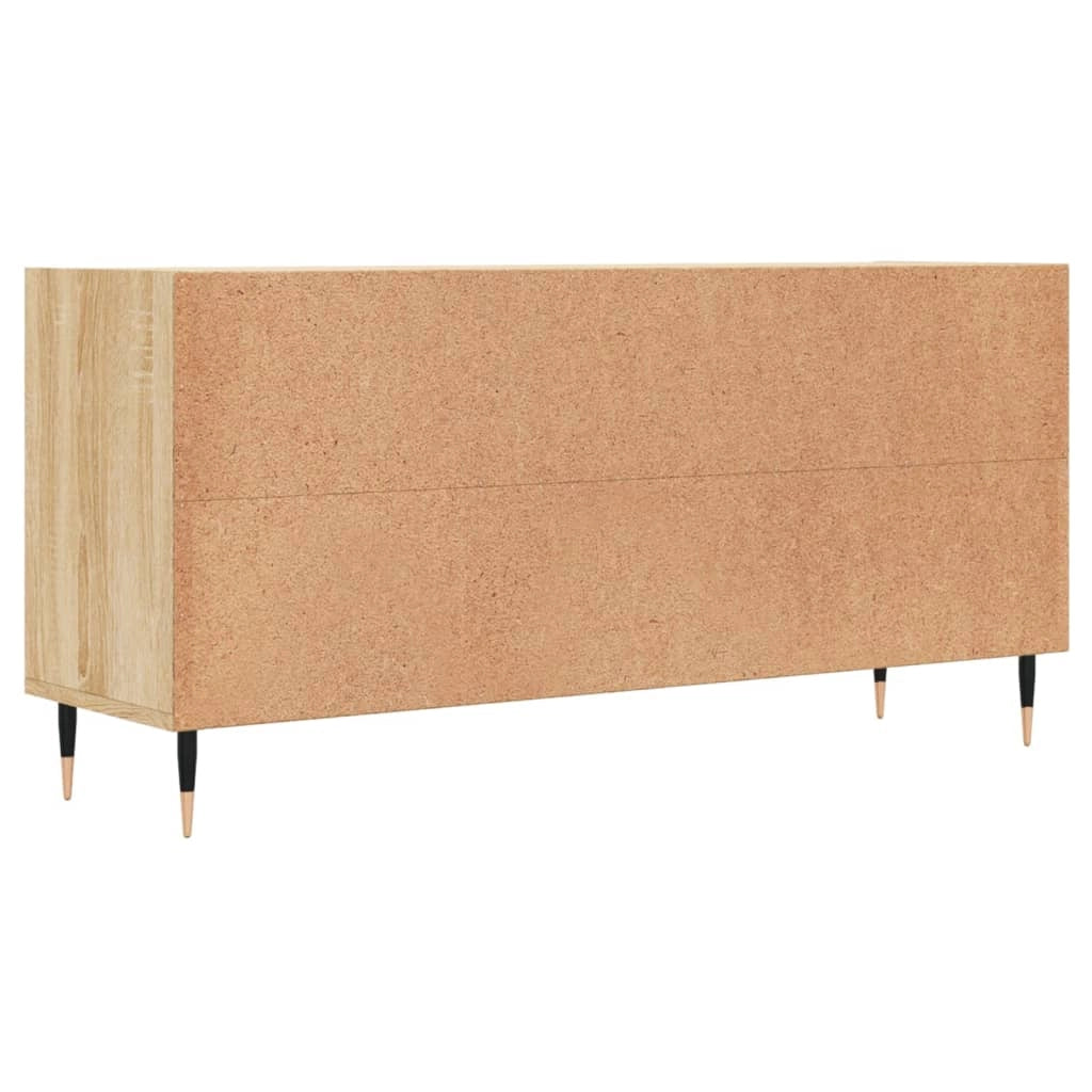 Mobile TV multimediale mensola TV credenza TV sala da pranzo soggiorno camera da letto rovere Sonoma 103,5 x 30 x 50 cm legno ingegnerizzato marrone 02_0027456