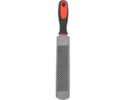 Raspiafero Premium - Raspiafero in Cuoio - Ergonomico - Raspiafero per Stalle Animali - Manico Flessibile - Adatto per Cavallo, Capra e Bovino - 20 cm