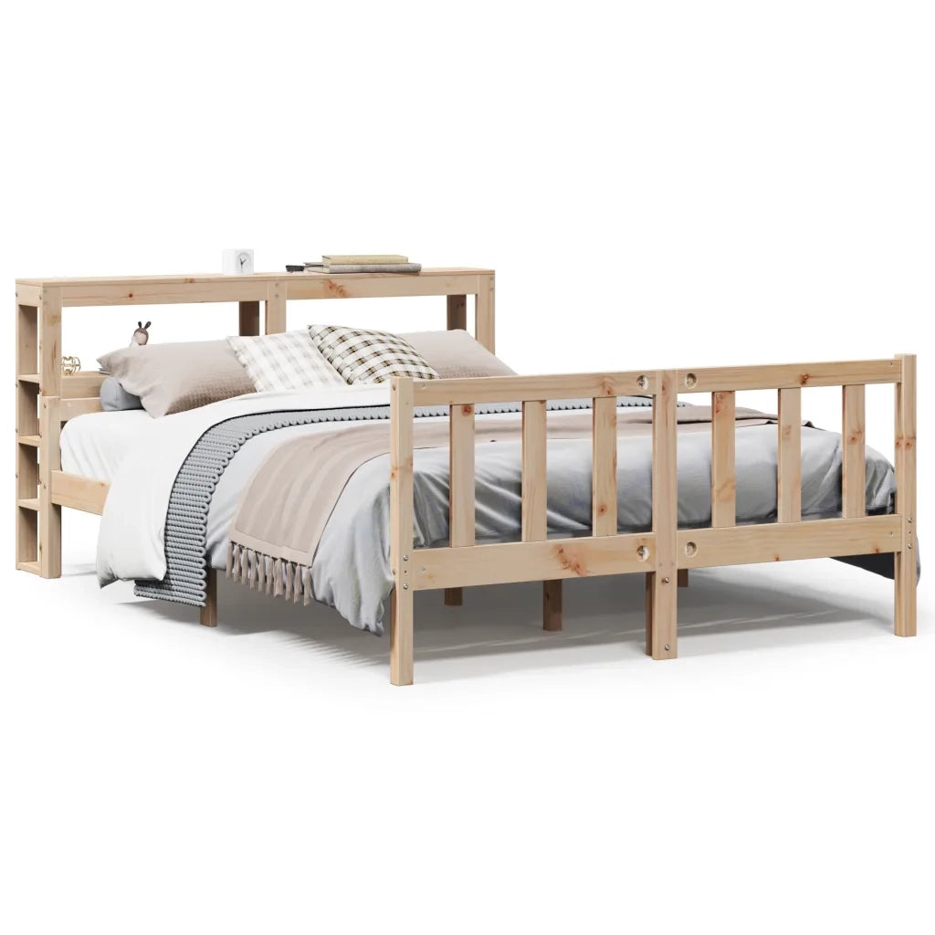Letto senza Materasso 120x190 cm in Legno Massello di Pino 3305892