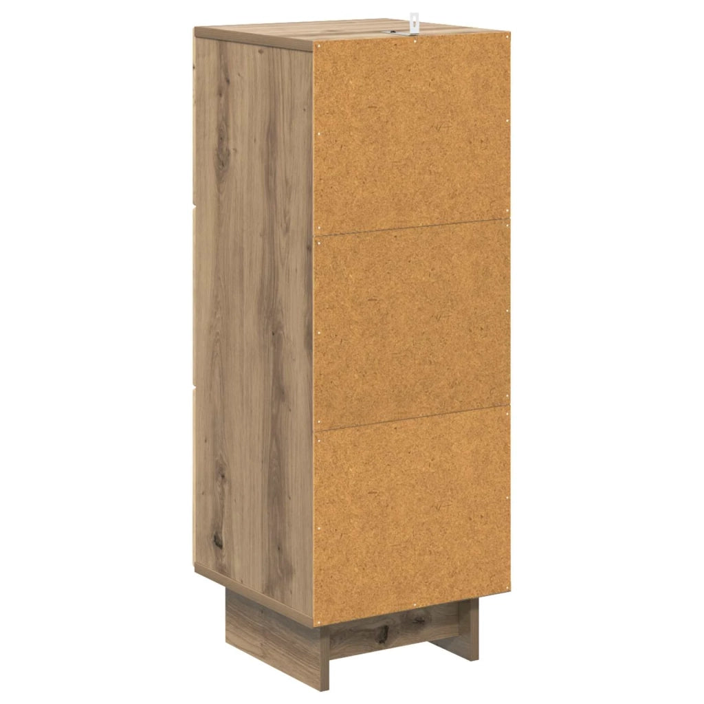 Mobile con Cassetti Rovere Artigianale 33 x 34,5 x 90 cm