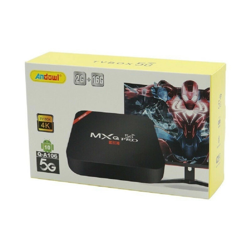 Trade Shop - Tv Box Q-a106 Mxq Pro 4k Ultra Hd Sistema Operativo Android 10.0 2gb Ram 16gb -