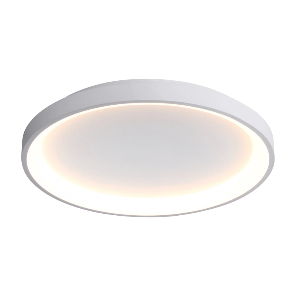 Plafoniera LED moderna 50W bianca tonda 58cm RADEN Italux