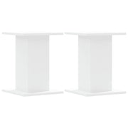 Supporti per piante | Sostegno per piante 2 pz Bianchi 30x30x40cm Legno Multistrato