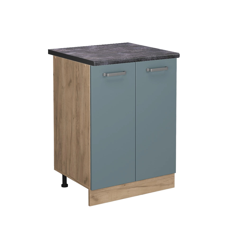 Vicco Mobiletto base cucina Grigio-blu 60 cm , PL Antracite