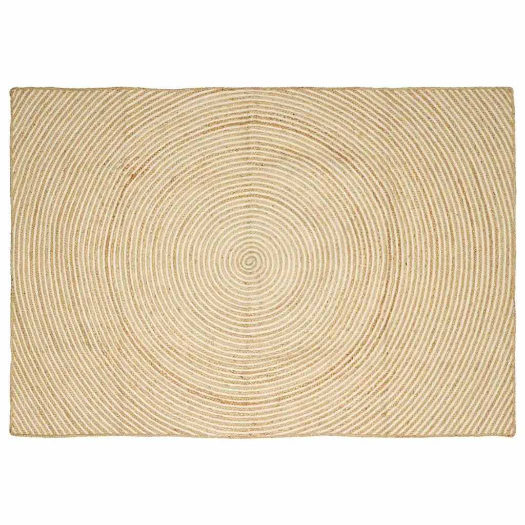 Tappeti per area Bianco 160 x 230 cm Juta
