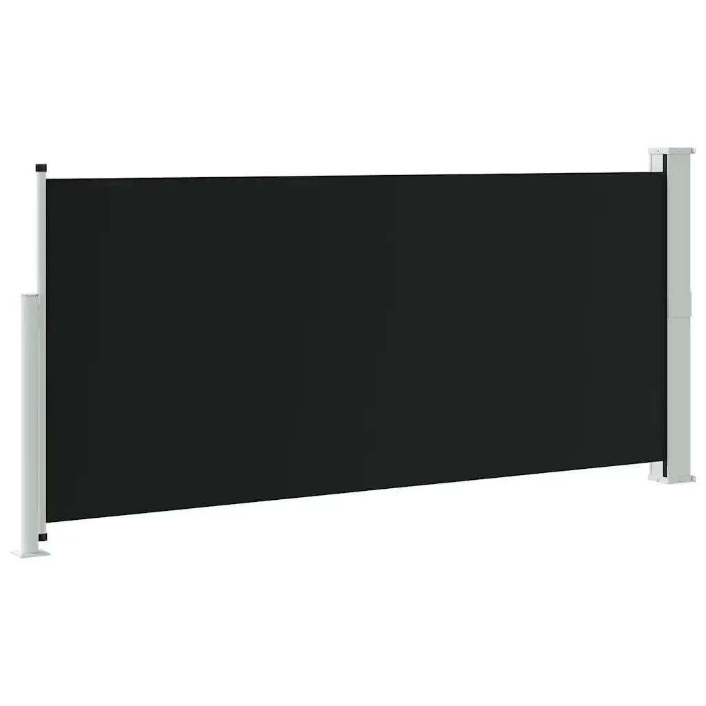 Tenda da Sole | Tenda parasole Laterale Retrattile 140 x 300 cm Nera