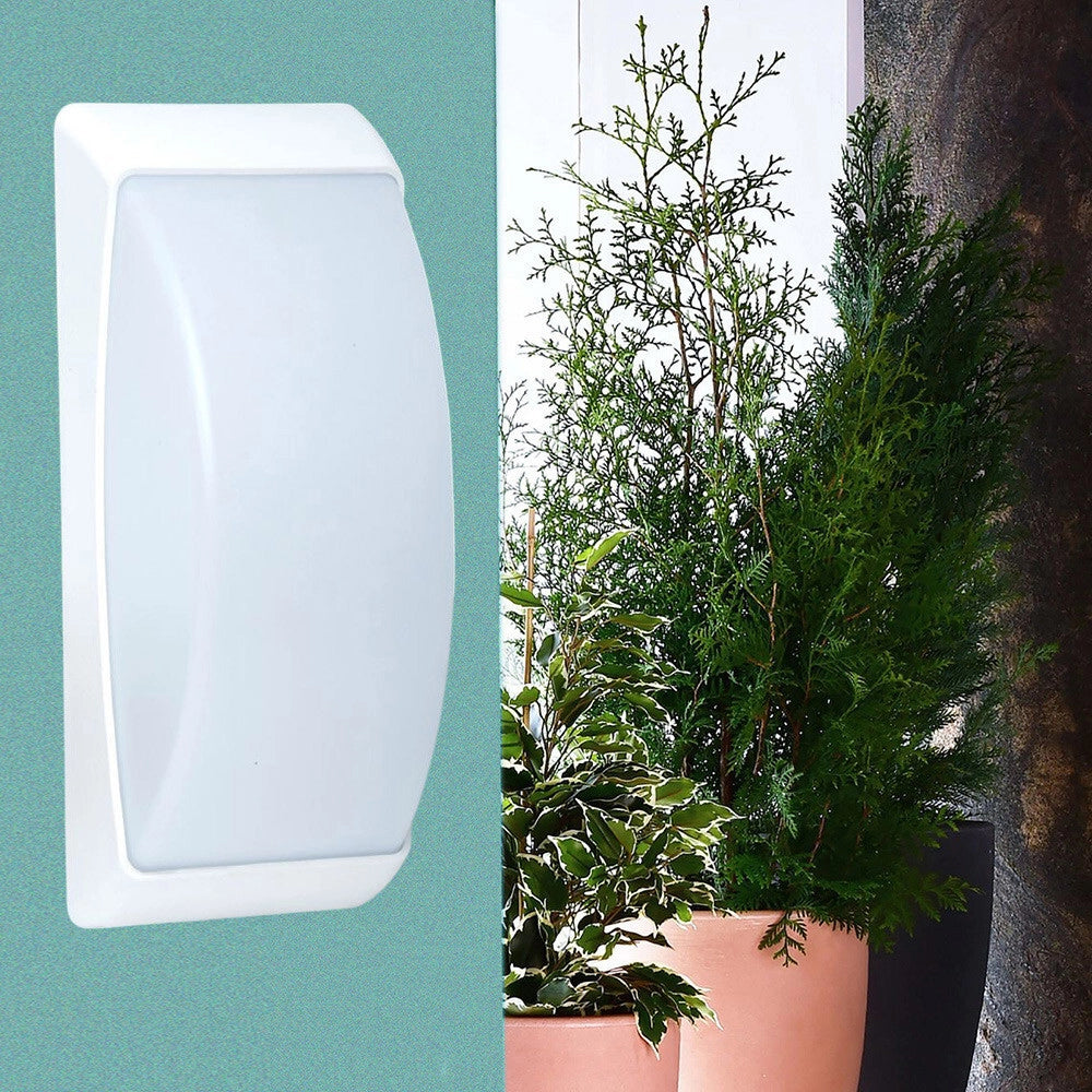 Trade Shop - Applique A Parete Per Esterno Lampada Da Muro Balconi Terrazzo Attacco E27 Ip54 567wb-h320 -