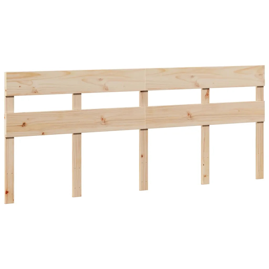 Letto senza Materasso 180x200 cm in Legno Massello di Pino