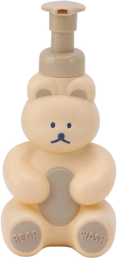 Dispensatore di sapone liquido con design unico - flacone ricaricabile con pompa - pompa duratura - per bagno e cucina - per bambini e adulti - design accattivante