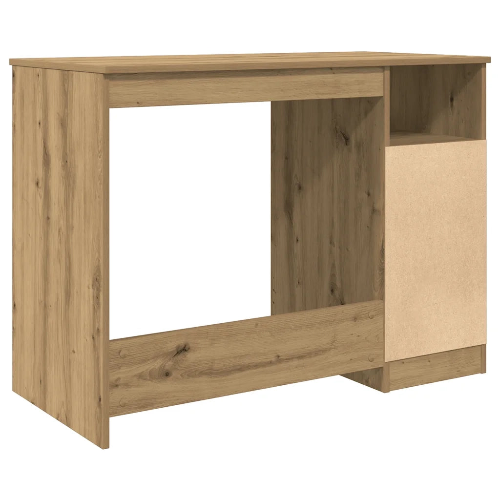 Scrivania Rovere Artigianale 102x50x76 cm in Legno Multistrato 855853