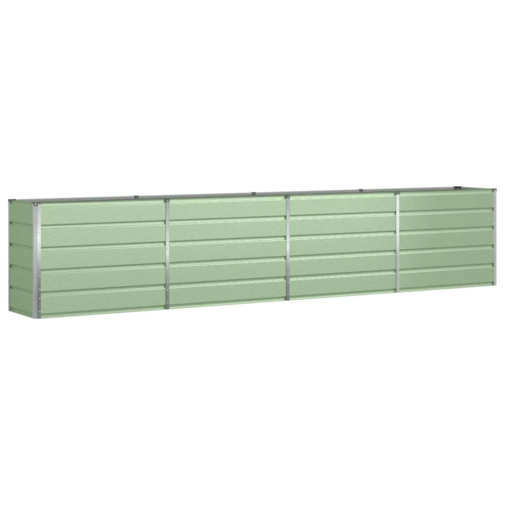 Fioriera Verde Pastello 385 x 50 x 77 cm Acciaio zincato