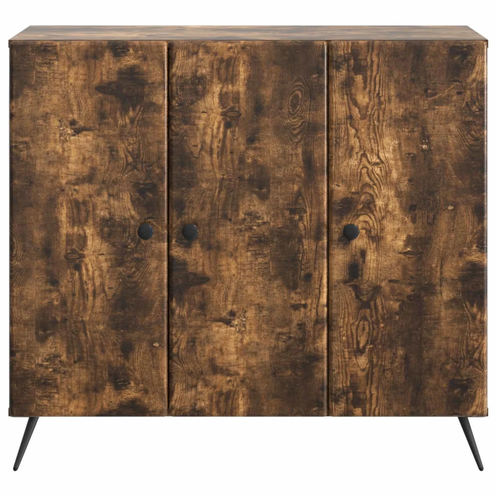Credenza Rovere Fumo 89 x 34,5 x 80 cm Legno ingegnerizzato 895570