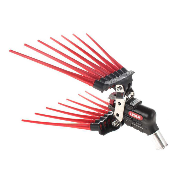 PETTINE PNEUMATICO DOPPIO RICAMBIO ABBACCHIATORE SCUOTIOLIVE V8 EVO LISAM