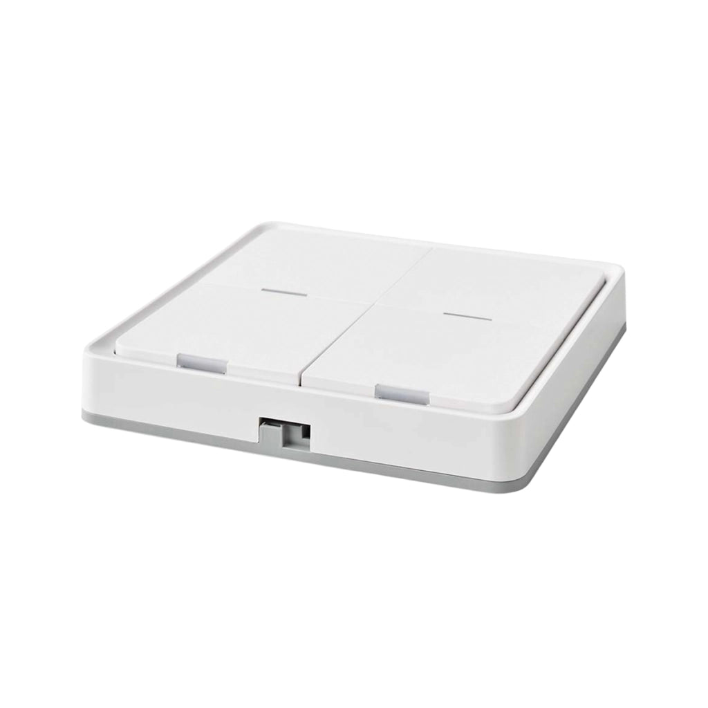 Interruttore Connesso Zigbee 3.0 con 4 Pulsanti 12 Funzioni Bianco Nedis