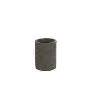 Portaspazzolino grigio linea Arizona in poliresina design moderno Feridras