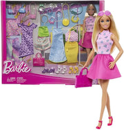 Barbie Fashion doll con abiti e accessori,Mattel,Eta 3+