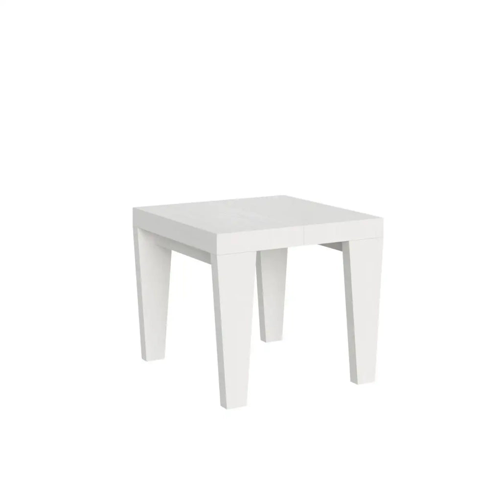 Tavolo allungabile 90/246x90 cm Spimbo colore bianco frassino