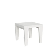 Tavolo allungabile 90/246x90 cm Spimbo colore bianco frassino