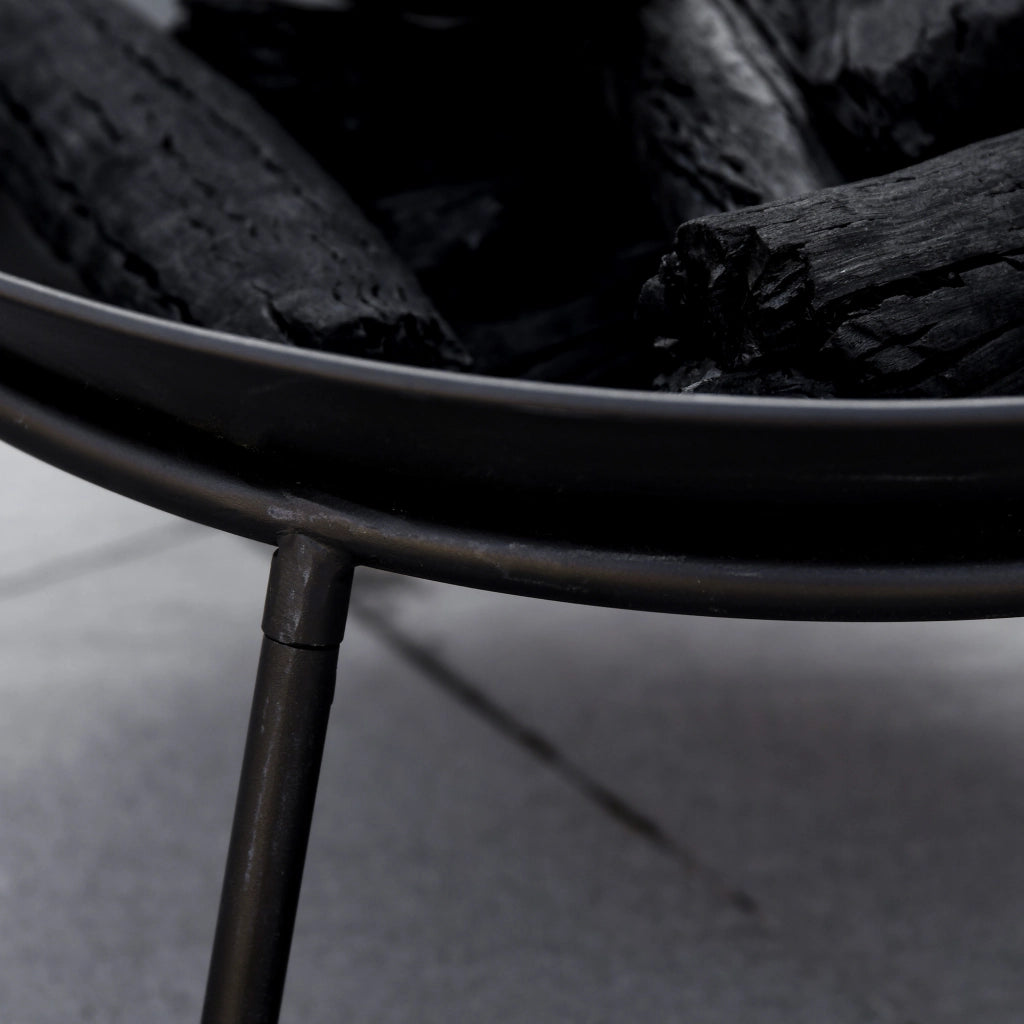 Brasero per Esterno Giardino ¨C zephmum ¨C Nero ?47x21 cm