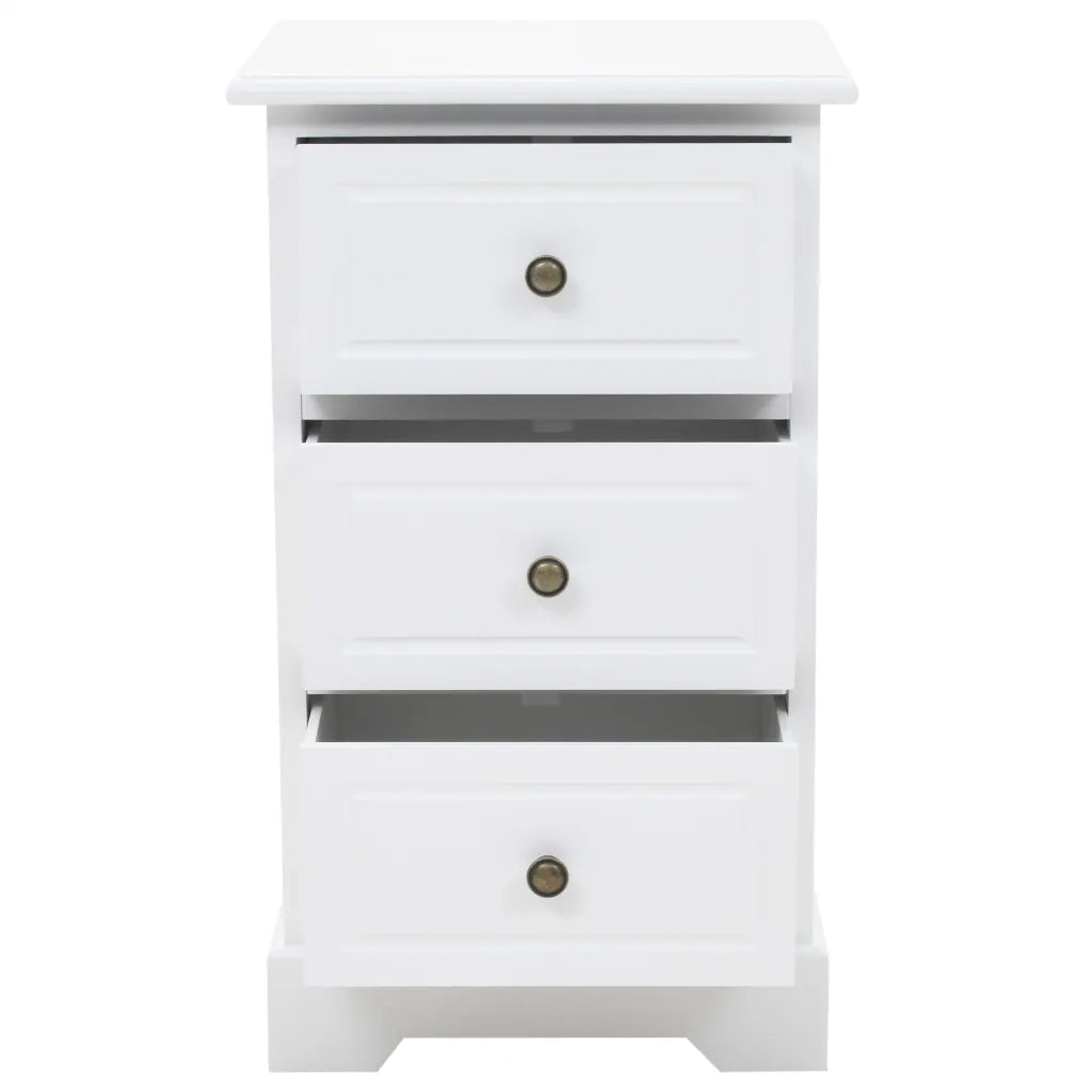 Comodino in MDF e Legno di Pino 35x32x59 cm cod mxl 31202