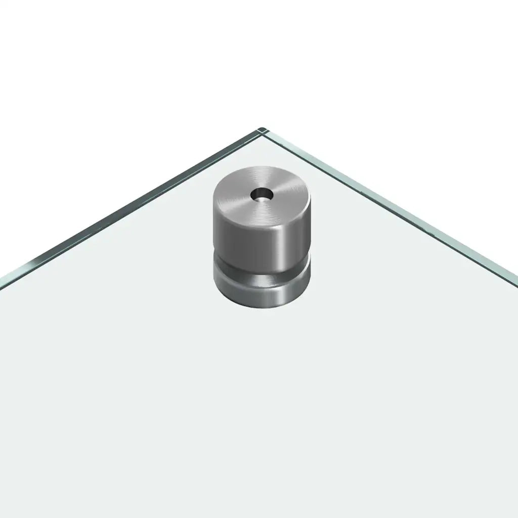 Schienale da cucina 2 pz Trasparente 100 x 50 cm CFW1505819