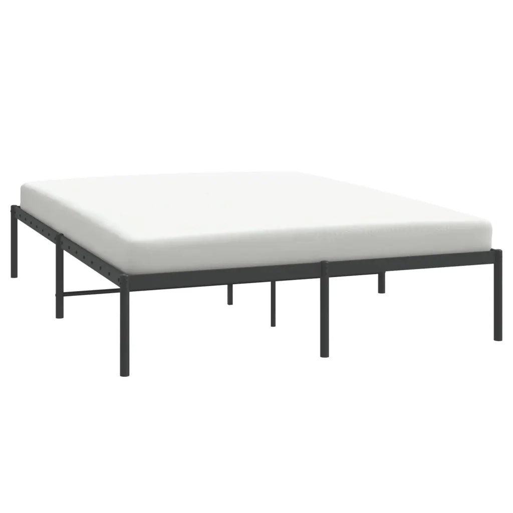 Giroletto in Metallo Nero 160x200 cm 350849