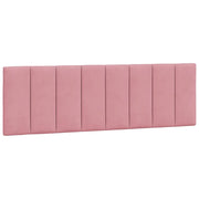 Cuscino Testiera Hanko Rosa 160 cm in Velluto CFW9706525