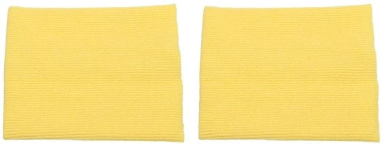 Manopole 10 x 9 cm - Manopole in Cotone Elastico - Bordo a Piastra - Per Ricamo/DIY Artigianato - 2 Pezzi - Migliora l'Isolamento - Manica