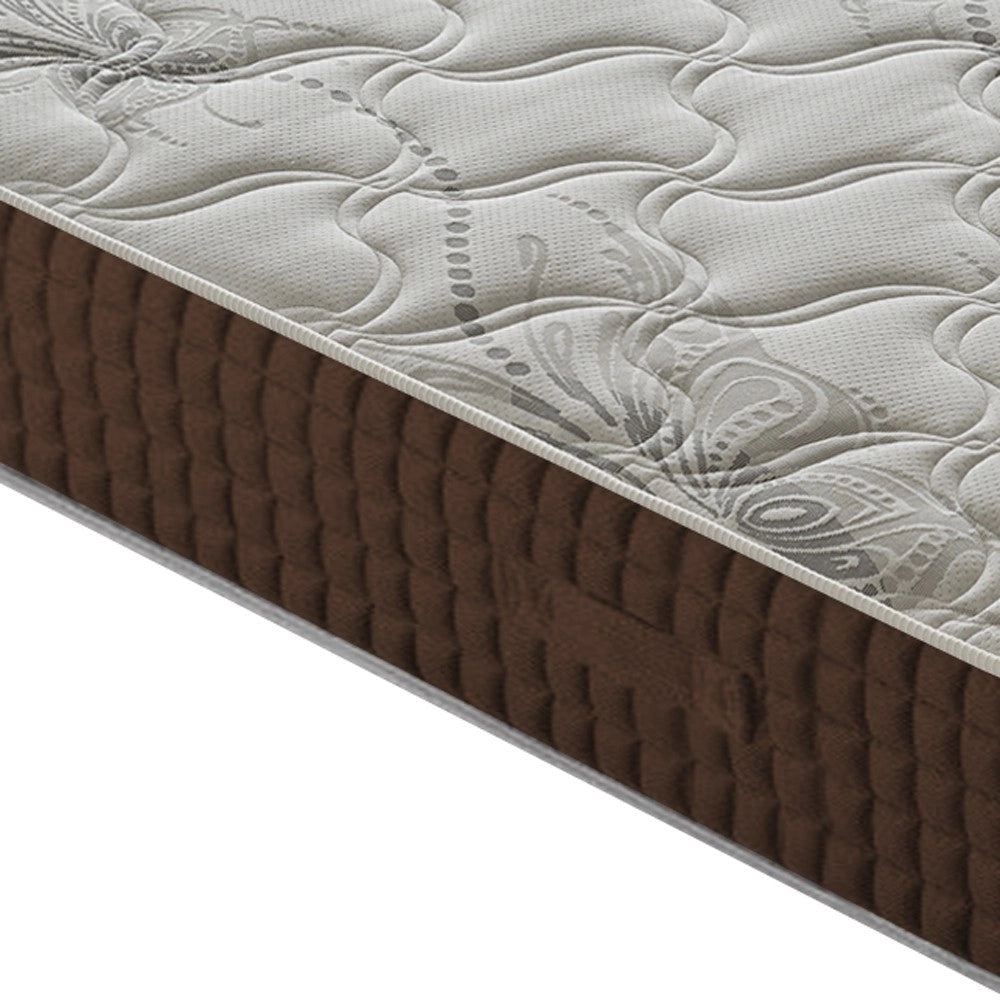Materasso Piazza e Mezza 120x200 a molle insacchettate, altezza 23 cm , 3 cm memory foam, ortopedico, 800 molle insacchettate, zone di comfort