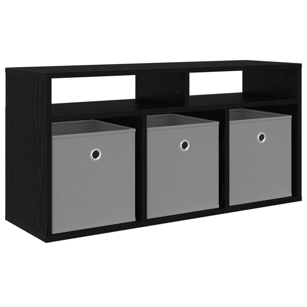 Lowboard con cassetto Rovere Nero 87 x 27,5 x 43 cm CFW5152364