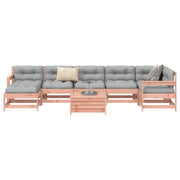 Set Divani da Giardino 8 pz in Legno Massello Abete Douglas 3250634