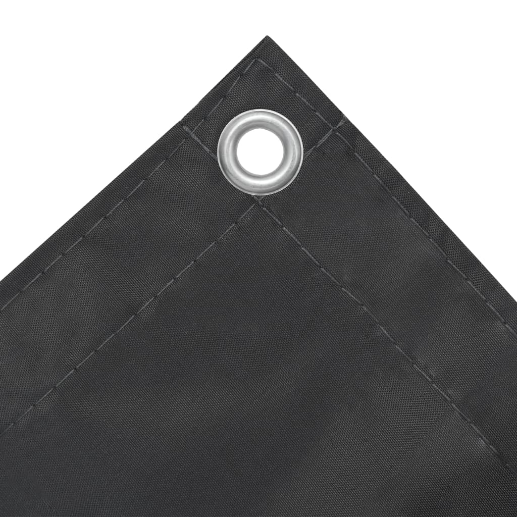 Schermo per balcone schermo per la privacy 75 x 300 cm tessuto oxford antracite 02_0009970