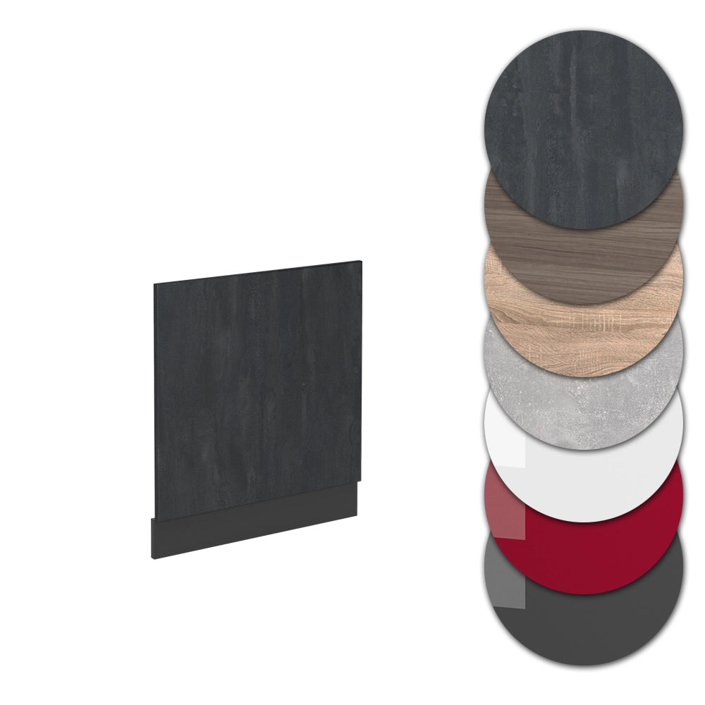Pannello frontale R-Line Calce nera/Antracite 60 cm PL Rovere Vicco