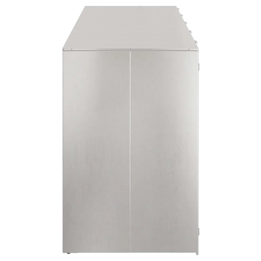 Contenitore per Rifiuti per 3 Bidoni 340 x 77.5 x 115.5 cm