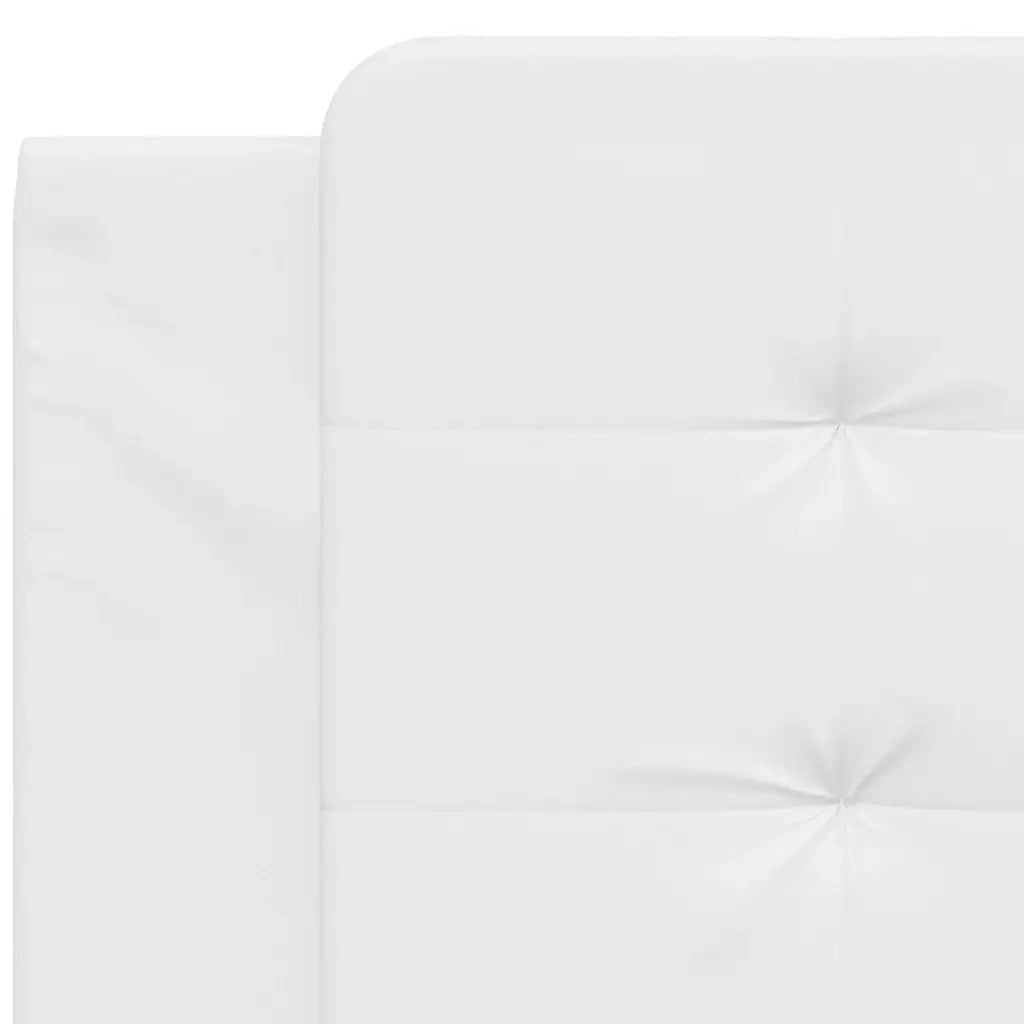 Cuscino testiera Zadar Bianco 100 cm in Similpelle 3207728