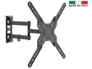 Supporto Tv Br LED Bravo 41 V2 Nero Orientabile