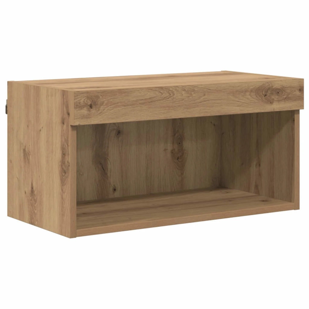 Unità TV da Parete 6 pcs Rovere artigianale Legno multistrato 3402933