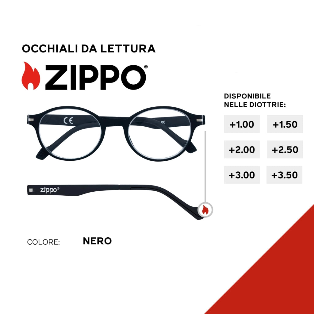 Occhiali da Vista +2 50 31Z PR66 250 Zippo