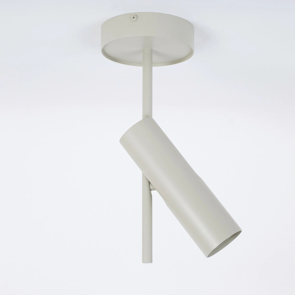 Sigma LEDA plafoniera rotonda grigio-beige 1xGU10 orientabile