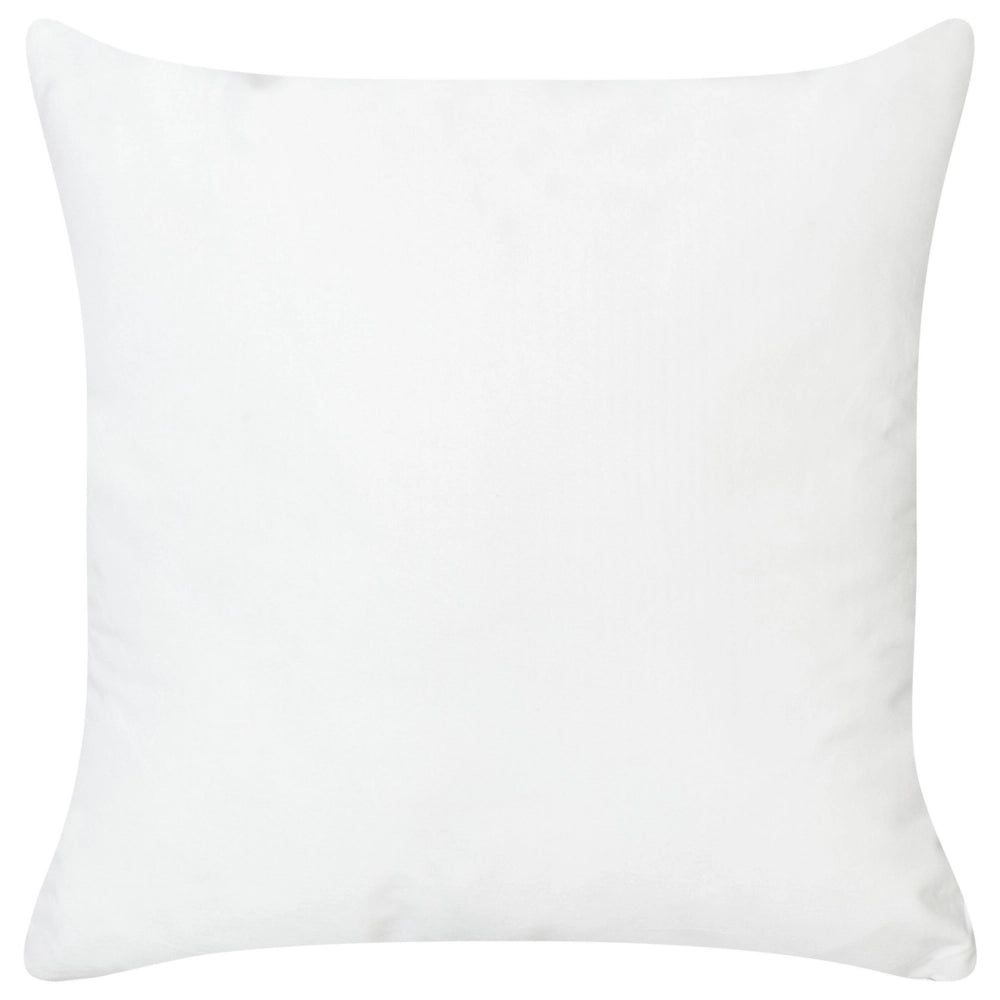 Set di 2 cuscini in cotone con stampa a foglie 45 x 45 cm rosa soggiorno camera da letto