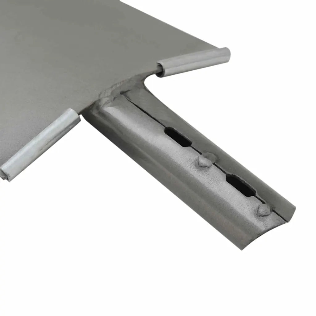 Testa di Pala Argento 43 x 17 cm Acciaio verniciato a polvere CFW2771850